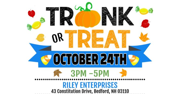 Flyer for Bedford Trunk or Treat