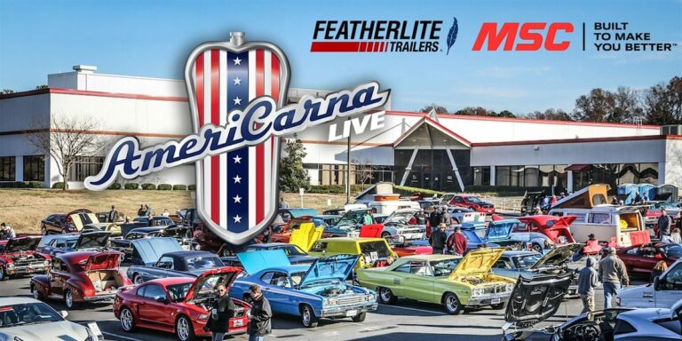 Flyer for Ray Evernham’s AmeriCarna LIVE Car Show