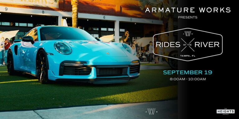 Flyer for Rides by the River