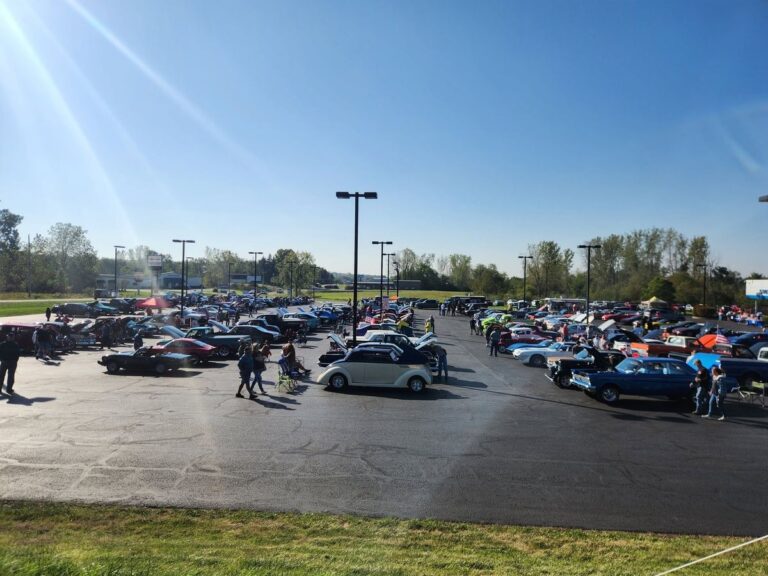 Flyer for 7th Annual National Road Corvette Club Car and Truck Show