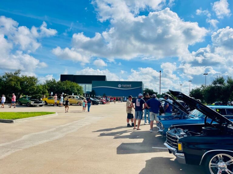 Flyer for Katy Cars & Coffee