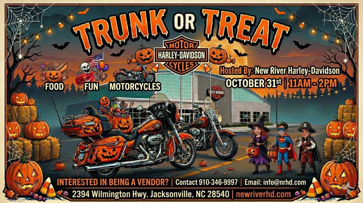 New River Harley-Davidson Trunk or Treat Graphic