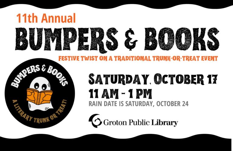 Flyer for 11th Annual Bumpers & Books