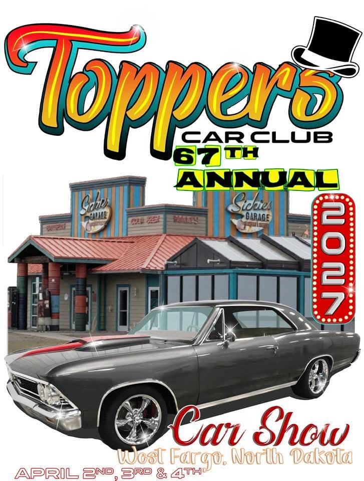 Flyer for 67th Annual Toppers Car Show