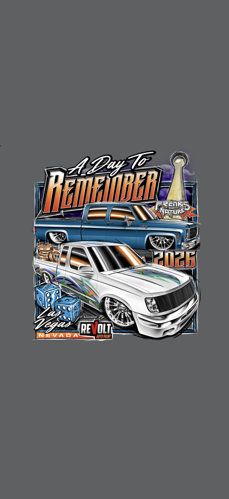 Flyer for A Day to Remember Car & Truck Show