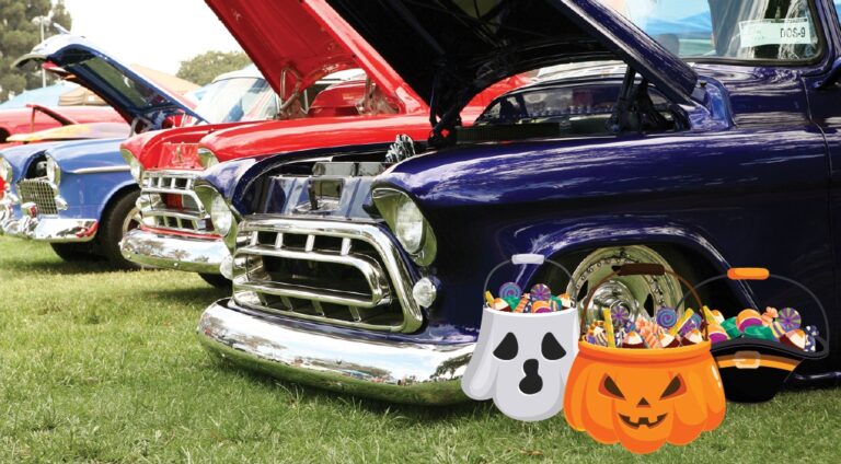 Flyer for Car Show Trunk or Treat at Westview Nursing and Rehabilitation Center