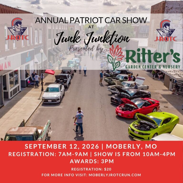 Flyer for 7th Annual Patriot Car Show