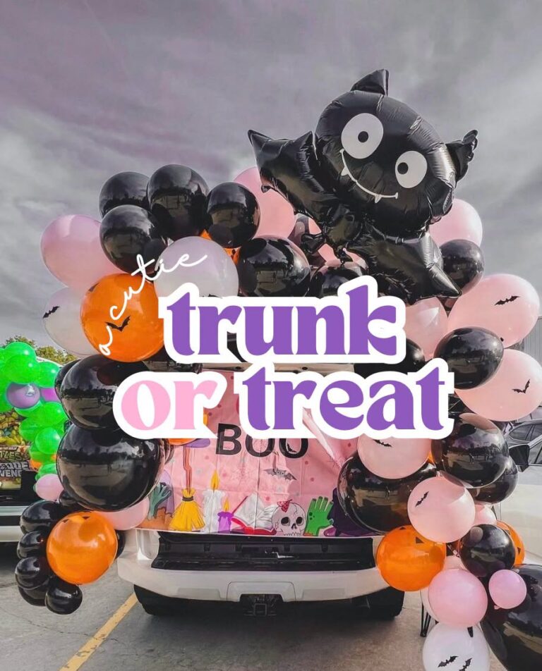Flyer for A Cutie Trunk or Treat