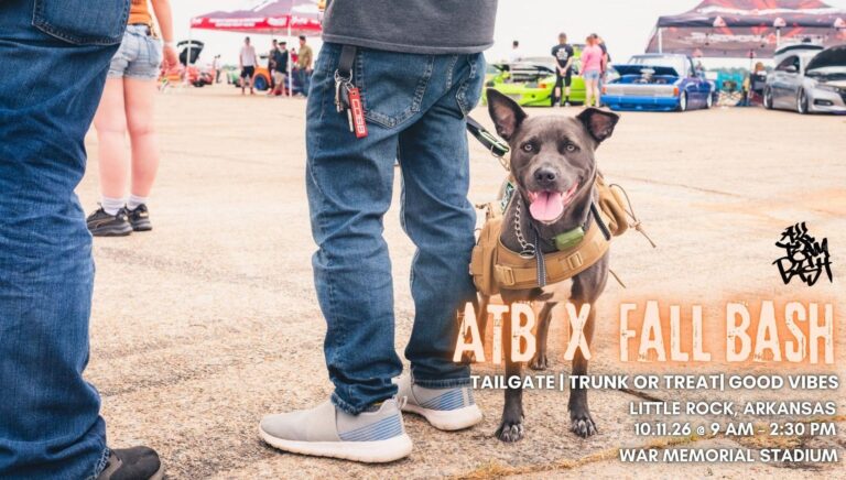 Flyer for ATB X Fall Bash