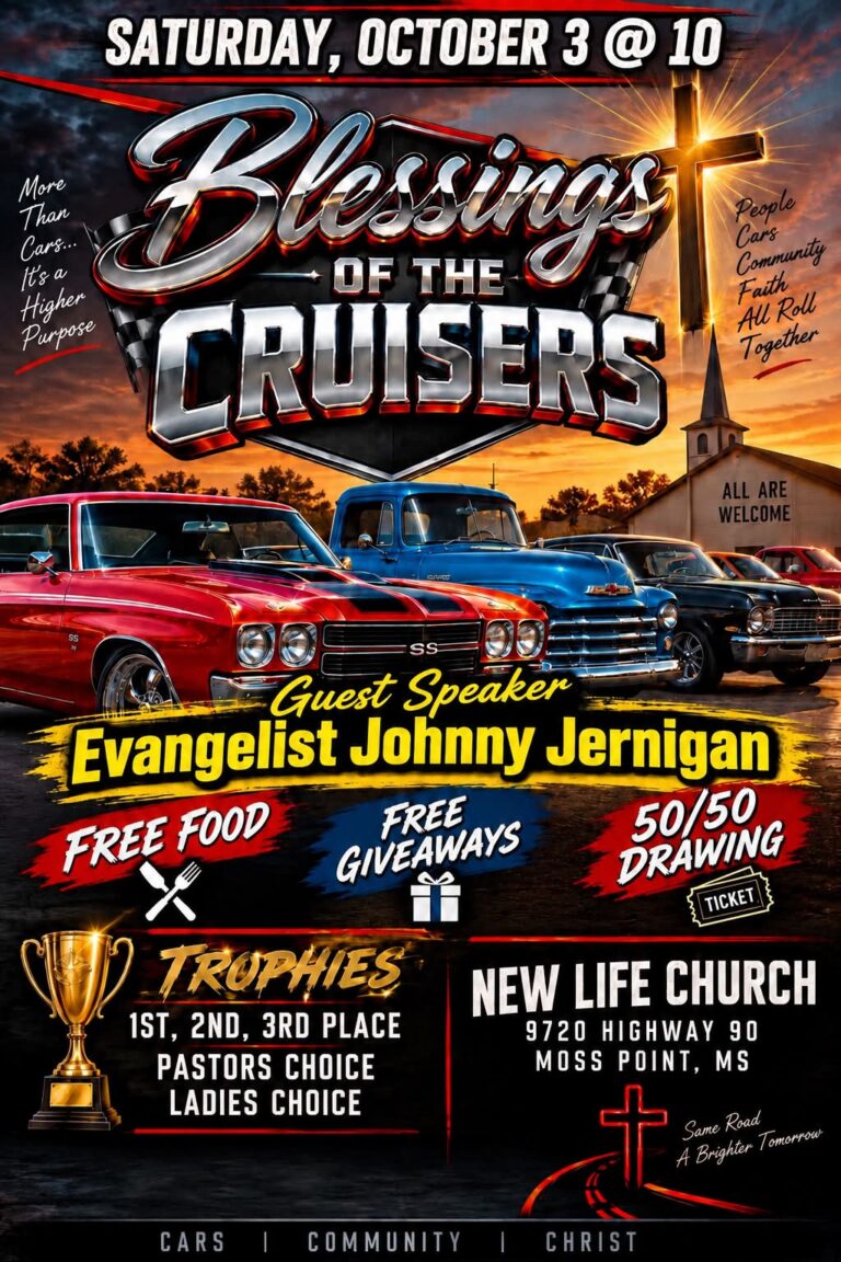 Flyer for Blessings of the Cruisers