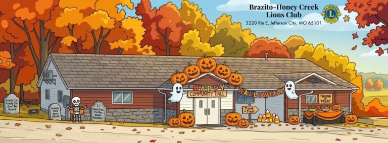 Flyer for Brazito-Honey Creek Lions Club Trunk or Treat