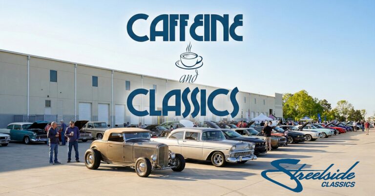 Flyer for Caffeine and Classics – Atlanta