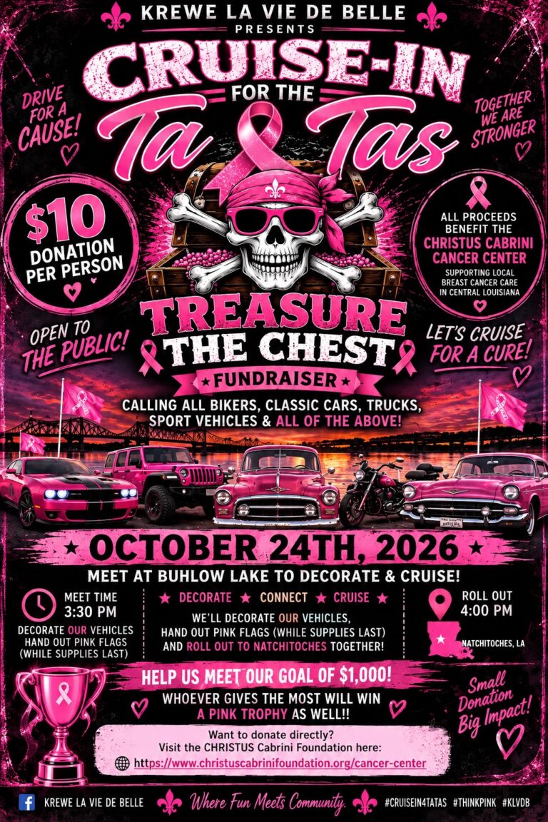 Flyer for Cruise-In for the Ta Tas