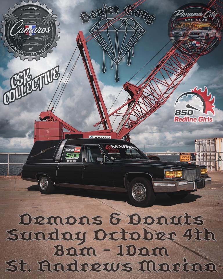 Flyer for Demons & Donuts