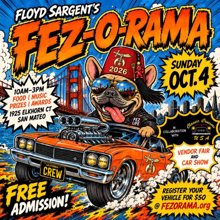 Flyer for Floyd Sargent’s Fez-O-Rama
