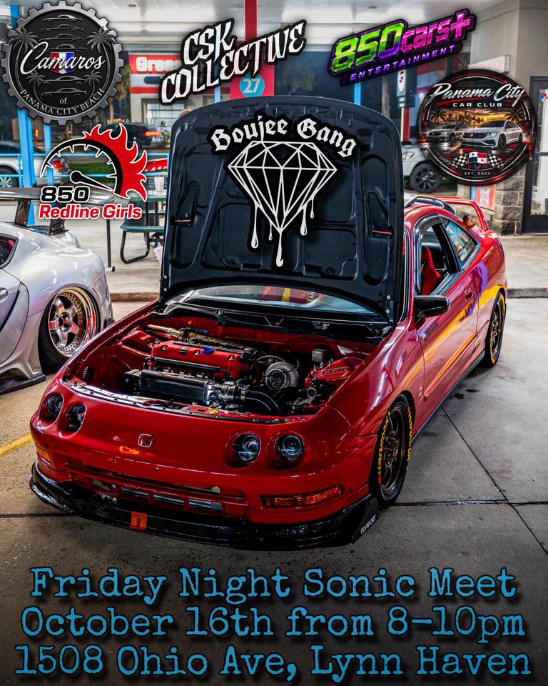 Flyer for Friday Night Sonic Meet
