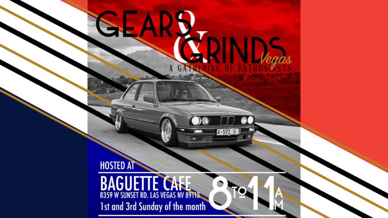 Flyer for Gears & Grinds Vegas
