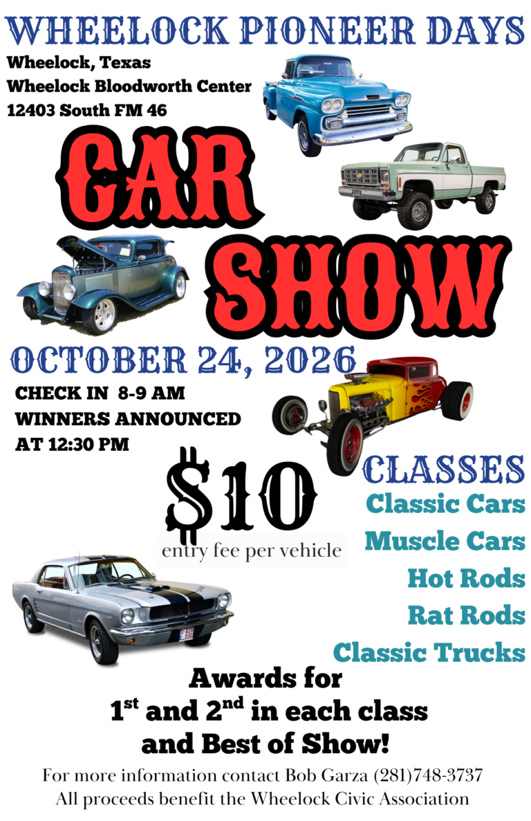 Flyer for Wheelock Pioneer Days