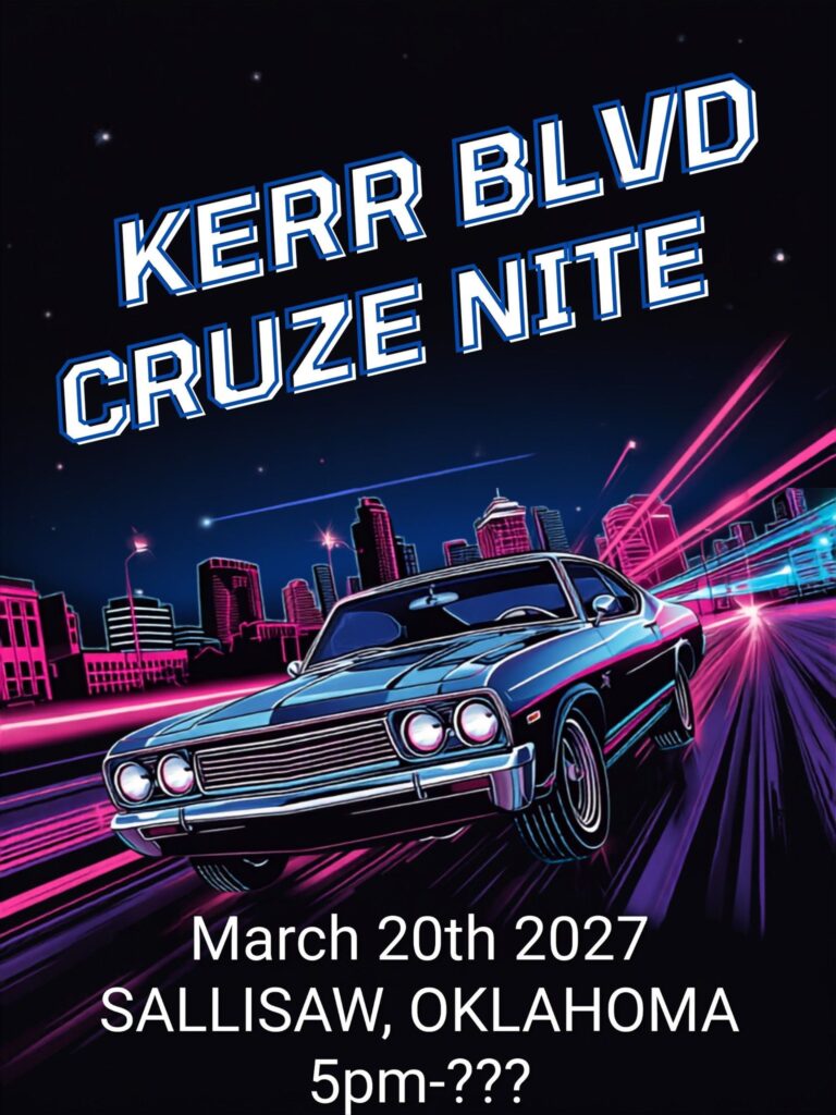 Flyer for Kerr Blvd Cruze Nite