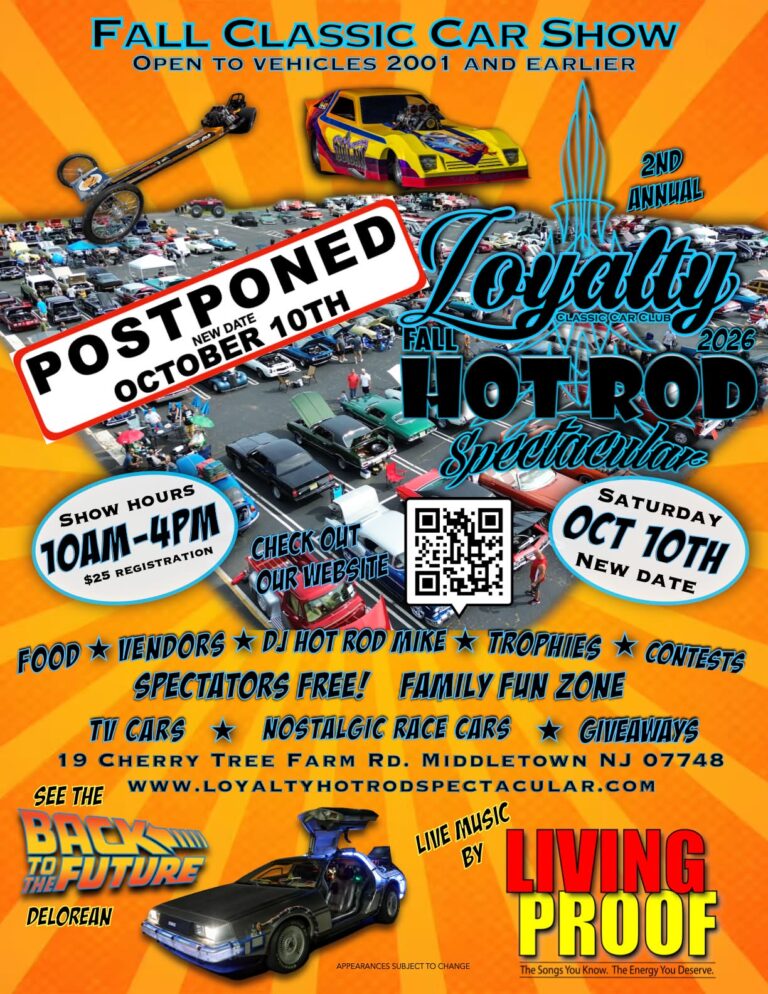 Flyer for Loyalty Fall Hot Rod Spectacular