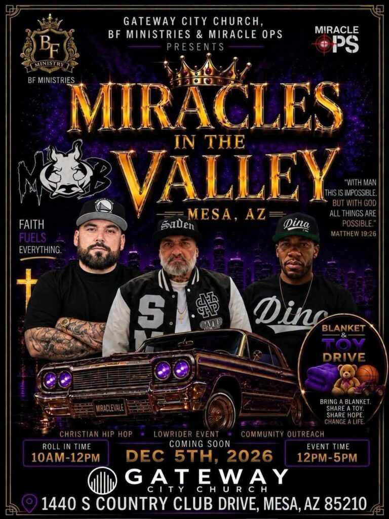 Flyer for Miracles in the Valley