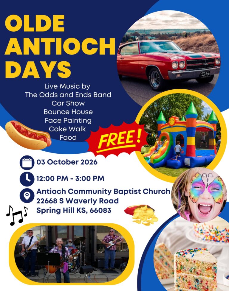Flyer for Olde Antioch Days