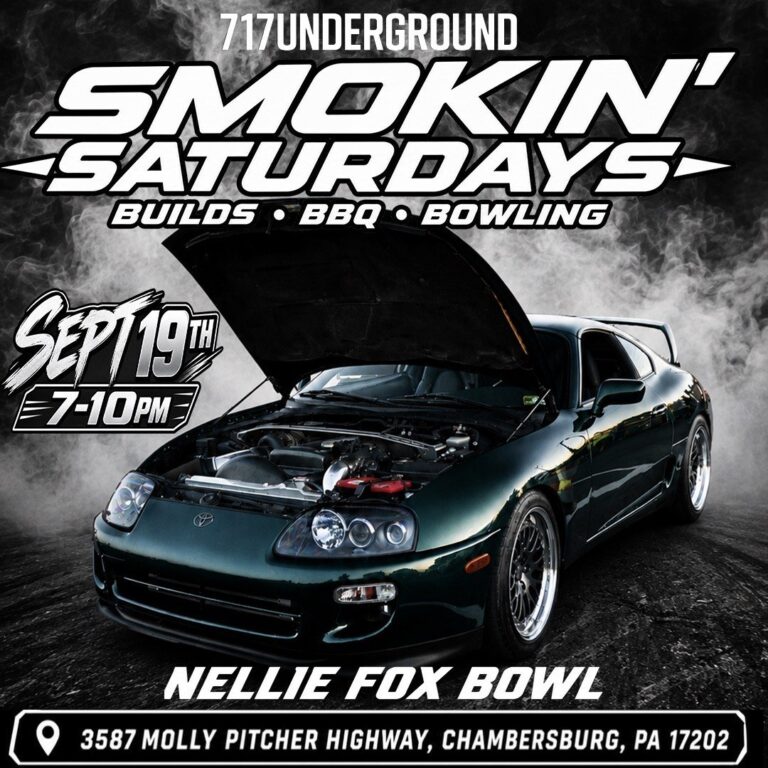 Flyer for Smokin’ Saturdays