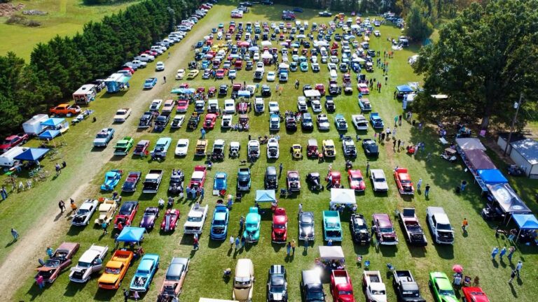 Flyer for 13th Annual Twisted Piston Car and Bicycle Show