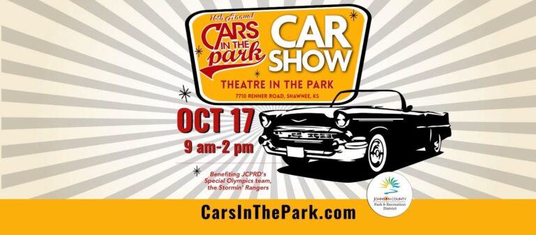 Flyer for 16th Annual Cars in the Park Car Show
