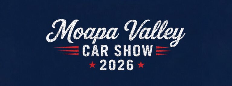 Flyer for 26th Annual Moapa Valley Car Show
