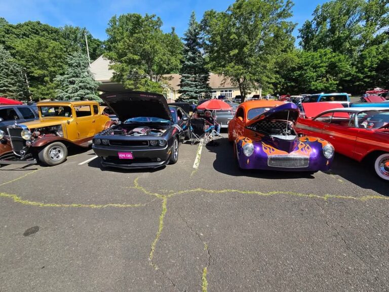 Flyer for 2nd Annual Walnuttown Fire Company Car Show