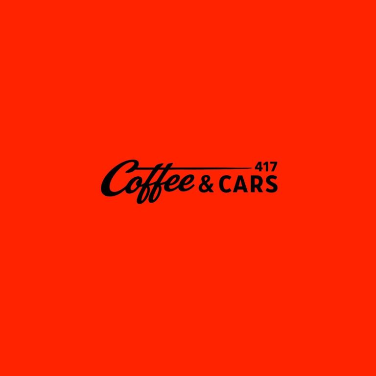 Flyer for 417 Coffee & Cars – Season Finale