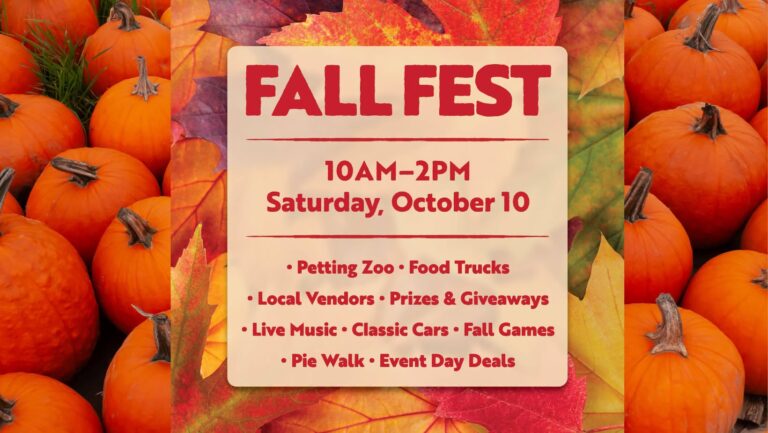Flyer for 4th Annual Hughes Plant Farm Fall Festival
