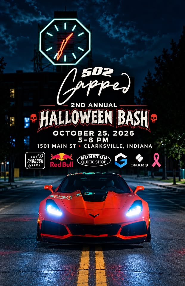 Flyer for 502 Cappeo Halloween Bash