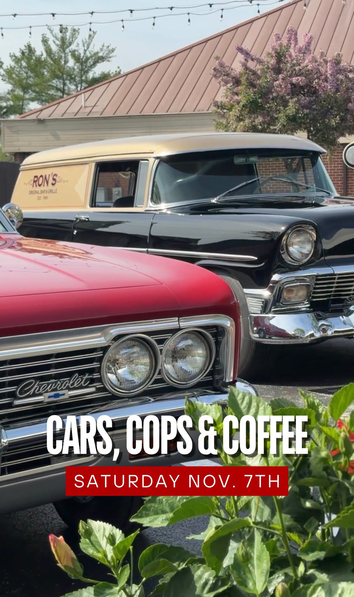 Cars , Cops & Coffee Graphic