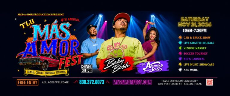Flyer for Annual M’s Amor Fest