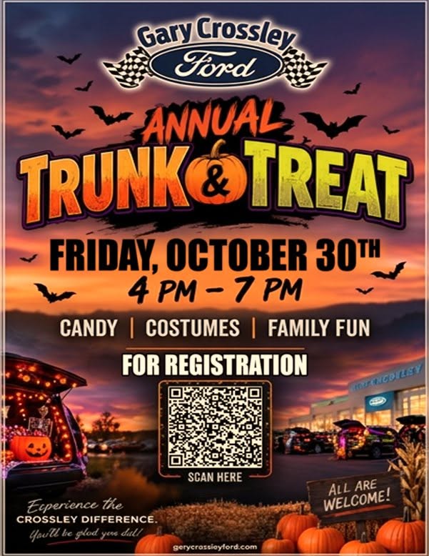 Flyer for Annual Trunk & Treat