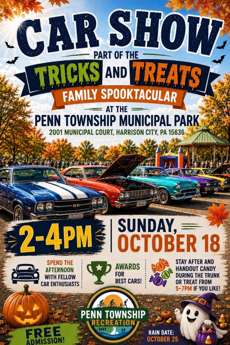 Flyer for Car Show – Tricks & Treats Family Spooktacular