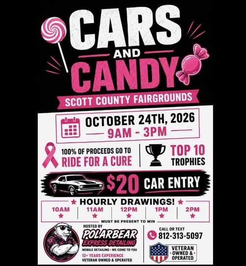 Flyer for Cars and Candy