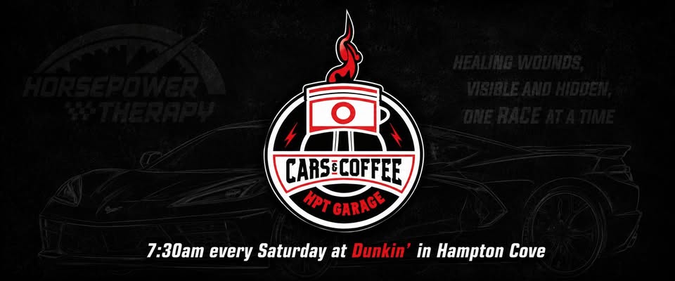 Cars & Coffee HPT Garage Graphic