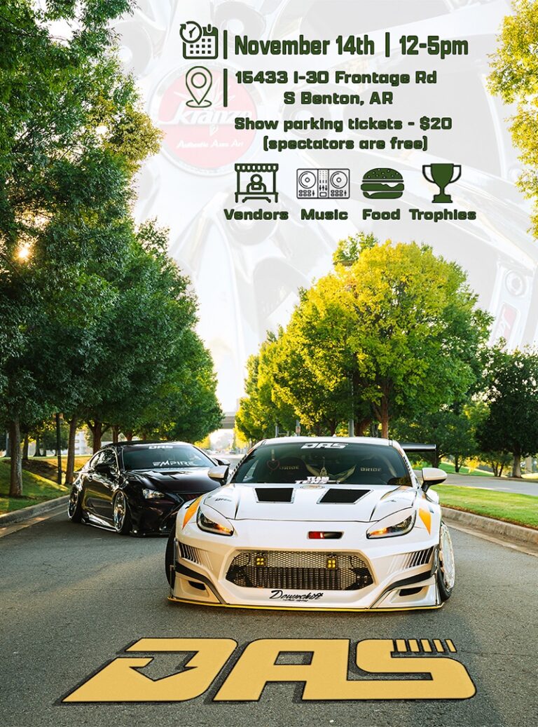 Flyer for DAS Fall Car Show