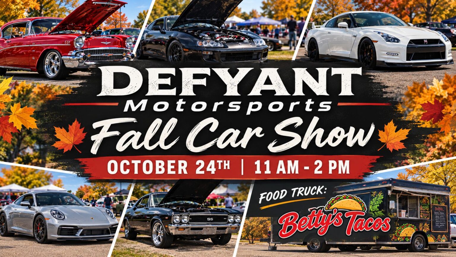 Fall Photo With Auto Defyant Fall Event Car Show – La Crescent, MN – Oct 24, 2026