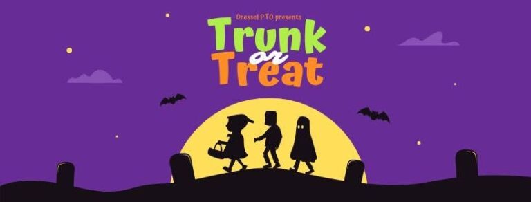 Flyer for Dressel Trunk or Treat