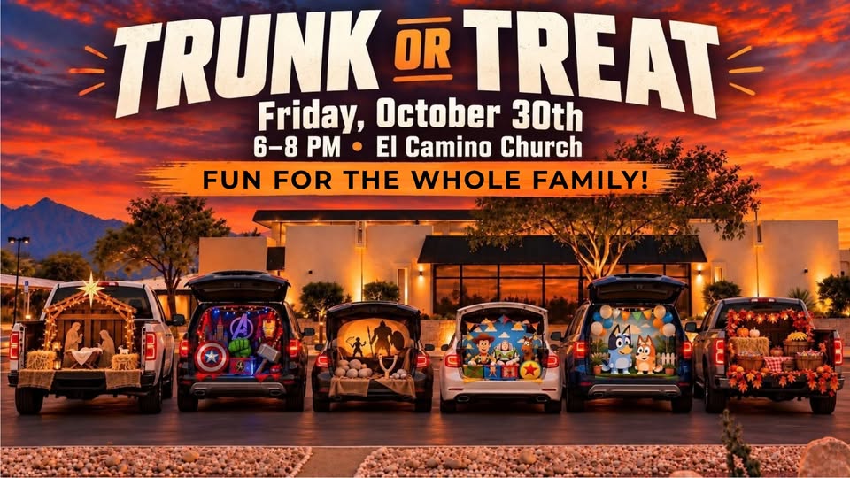 El Camino Church Trunk or Treat Graphic