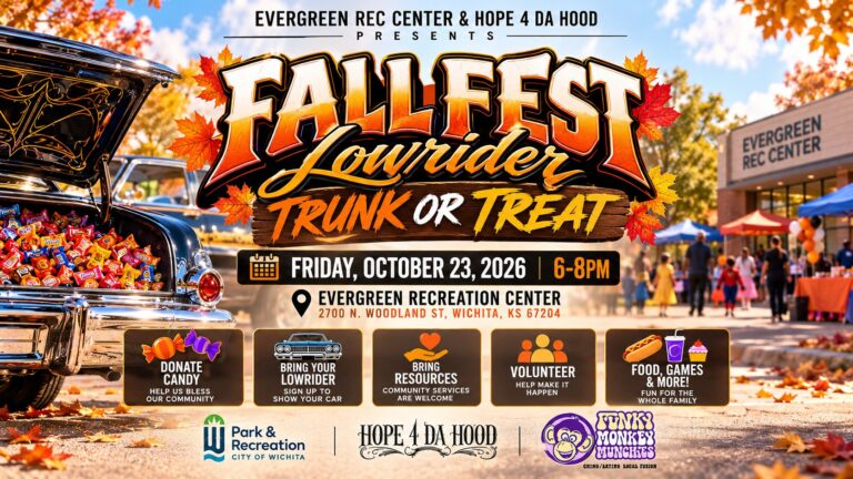 Flyer for Fall Fest Lowrider Trunk or Treat