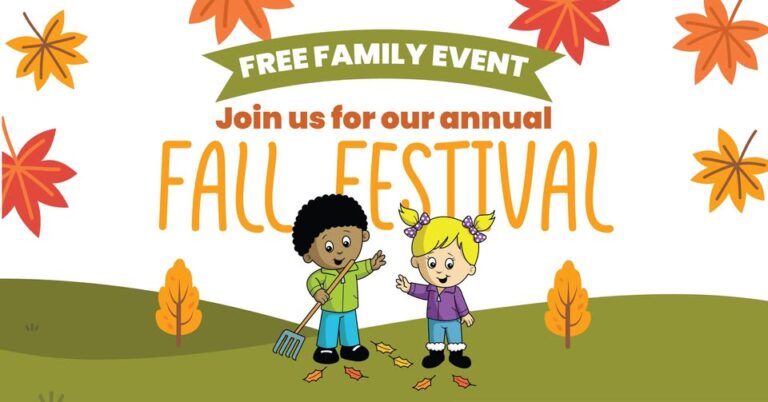 Flyer for Fall Festival at Creative World School