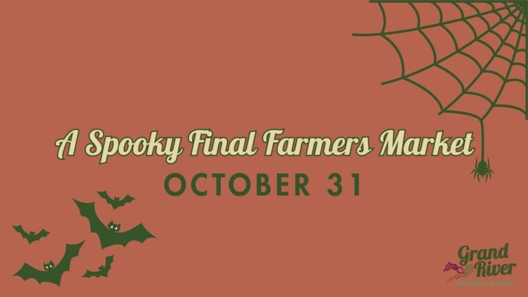 Flyer for Final Market Day & Trunk-or-Treat