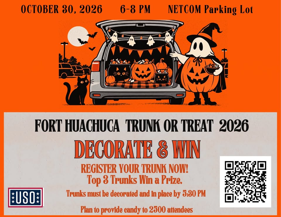 Fort Huachuca Trunk or Treat Graphic
