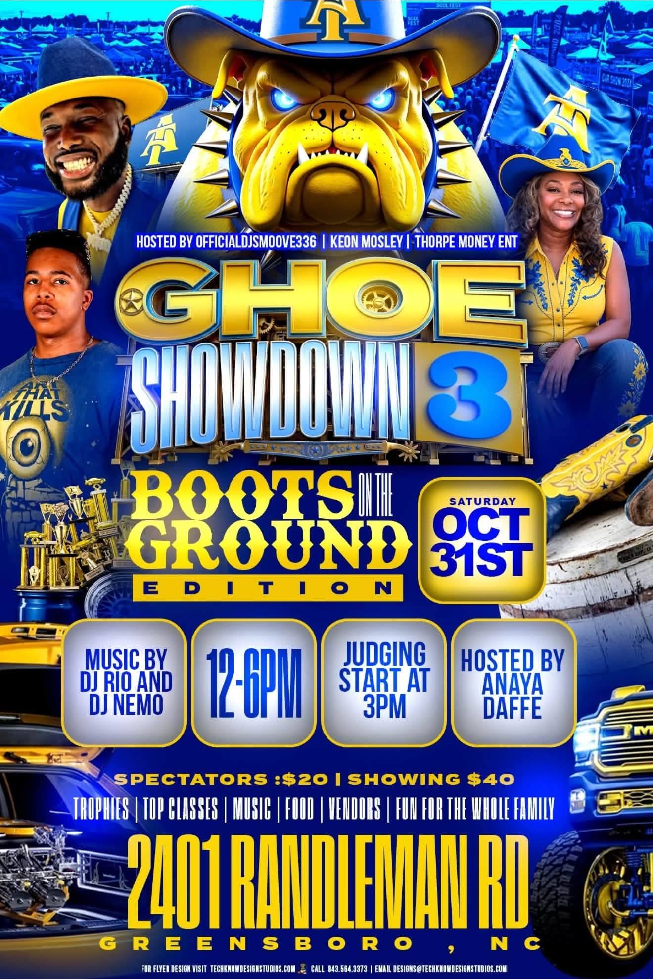 Ghoe Showdown 3 Graphic
