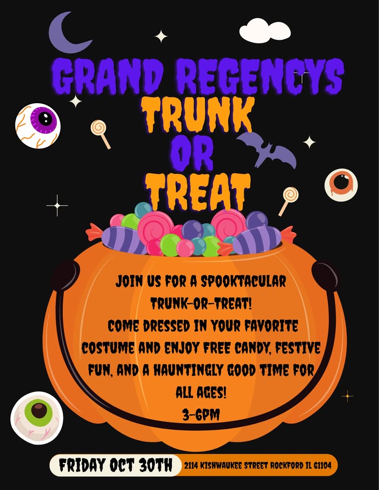 Grand Regencys Trunk or Treat Graphic